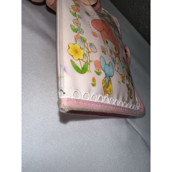 RARE VTG 1976 My Melody SANRIO Pouch Handkerchief Pocket Mirror & Comb Japan - Picture 14 of 15